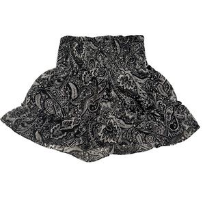Zara ruffle mini skirt
